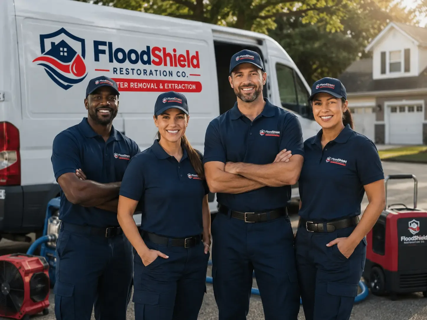 Flood Damage Restoration company in Hollansburg, OH
